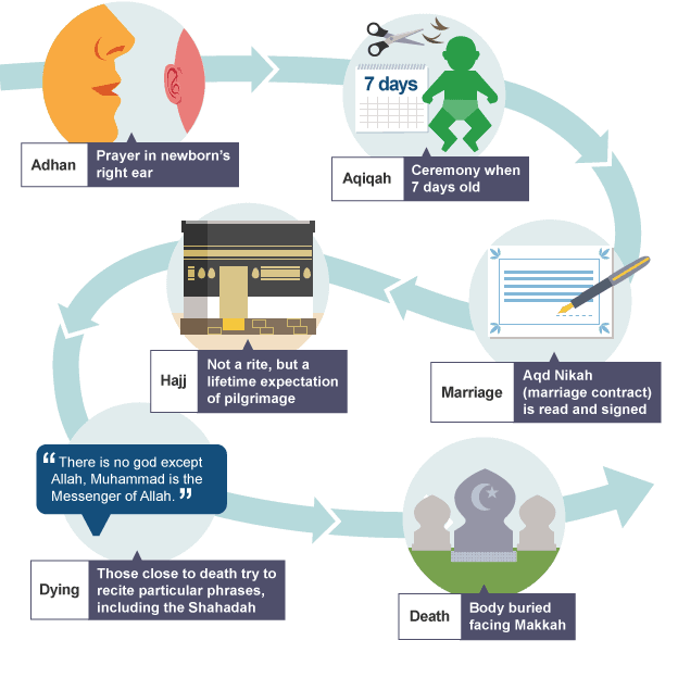 How often do Muslims say the Shahadah (Infographics) - Quran Ayat