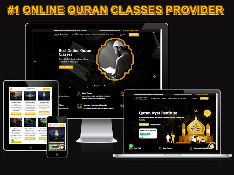 1. Quran Ayat Institute - Top Ranked Online Quran Classes Providers