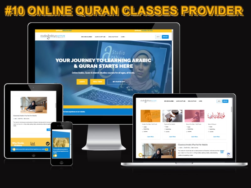 10. Studio Arabiya Academy - Top Ranked Online Quran Classes Providers