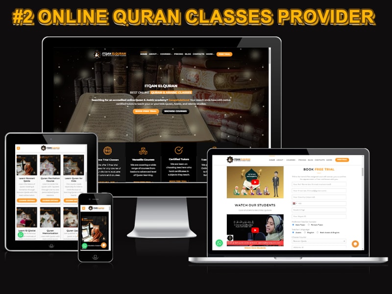2. Itqan ElQuran Academy - Top Ranked Online Quran Classes Providers