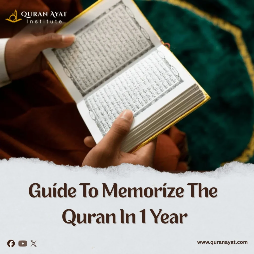 memorize quran 1 year