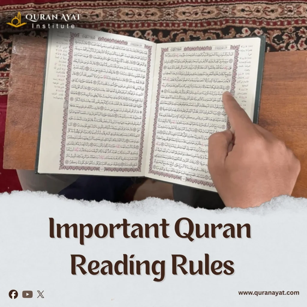 Quran recitation rules